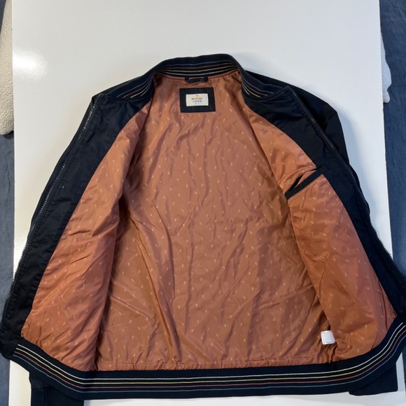 Marine Layer Rossland Dry Wax Bomber Jacket - Picture 2 of 6